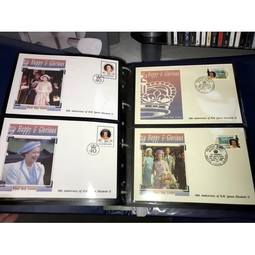 159 - 2 albums of Royal stamps