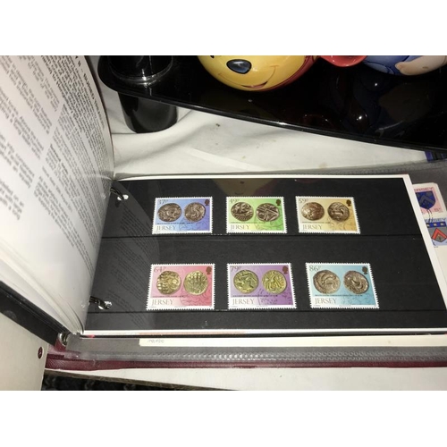 164 - A collection of Jersey stamps