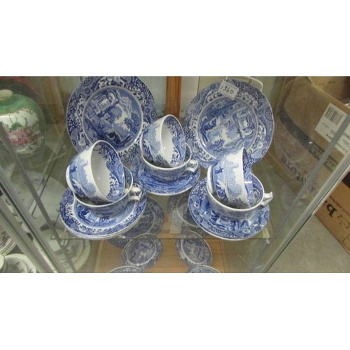 1360 - Approximately 40 pieces of Spode Italian pattern table ware.