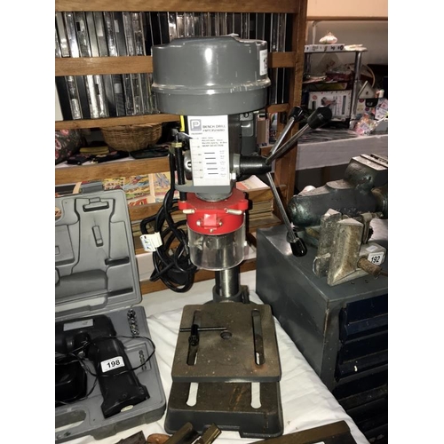 196 - A Performance pedestal bench drill (COLLECT ONLY)