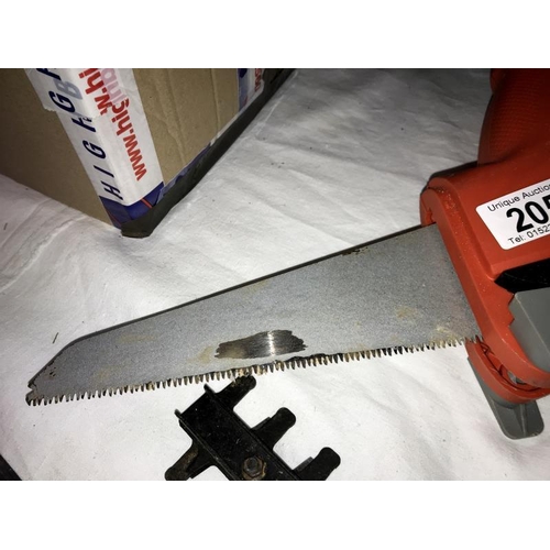 205 - A Black & Decker Scorpion saw. Collect only