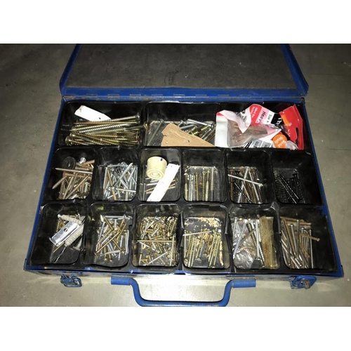 214 - A quantity of plastic tool boxes & contents (COLLECT ONLY)