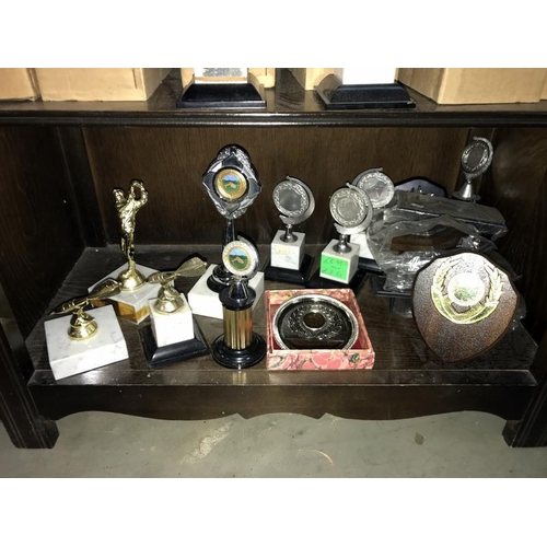 219 - A large quantity of new sports trophies (COLLECT ONLY)