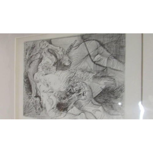 1382 - Pablo Picasso (1881-1973) Collection of 6 x prints mainly nudes circa 1956 Vollard suite. All mounte... 