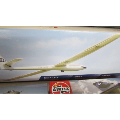 1470 - A boxed F M S 2500mm ASW-17 model aircraft R/C kit, unchecked for completeness.