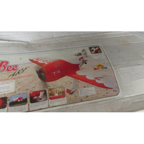 1473 - A boxed Great Planes Jee Bee 91-1.20 sport scale airplane R/C kit, unchecked for completeness.