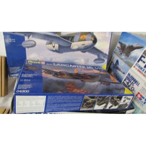 1476 - Five model aircraft kits including Revell and Tamiya (sealed bags).