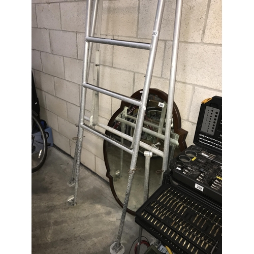 267 - An aluminium ladder platform. Collect only