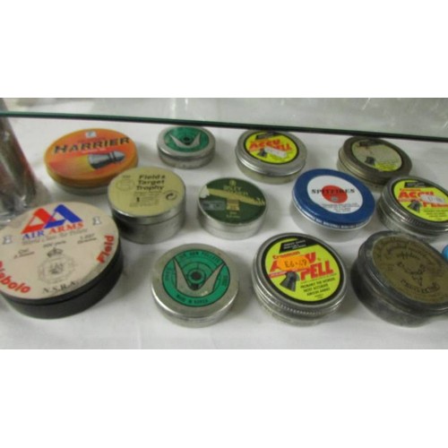 1515 - A good selection of air pellet tins.