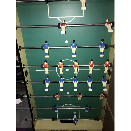 355 - An arcade/pub table football game (No ball) (COLLECT ONLY)