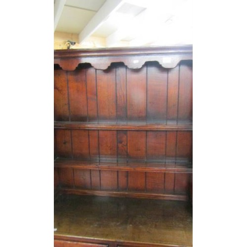 1558 - A nice small period oak dresser.