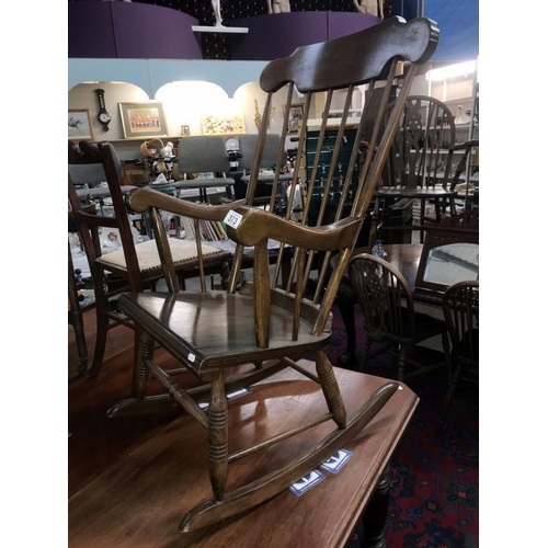 373 - A Windsor rocking chair *COLLECT ONLY*