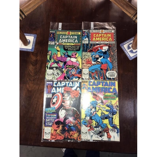 392 - A quantity of comics including Marvel, Captain America and The Spectacular Spider man etc