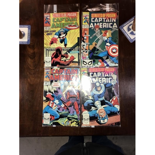 392 - A quantity of comics including Marvel, Captain America and The Spectacular Spider man etc