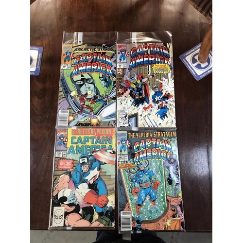 392 - A quantity of comics including Marvel, Captain America and The Spectacular Spider man etc