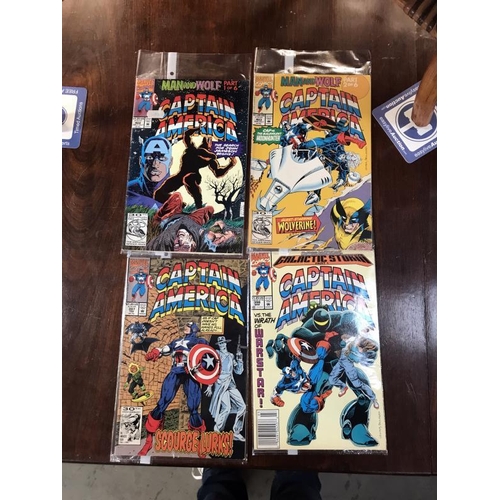 392 - A quantity of comics including Marvel, Captain America and The Spectacular Spider man etc