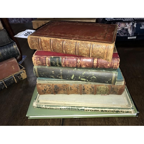 406 - A collection of antiquarian & collectable books including Lincolnshire, signed Herbert Sutcliffe etc... 