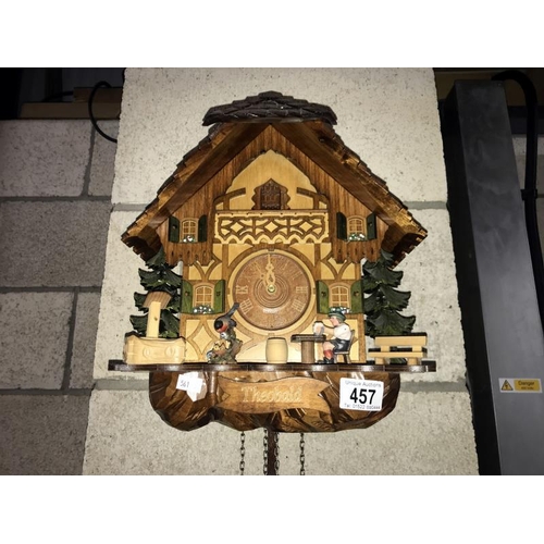 457 - A modern Black Forest cuckoo clock