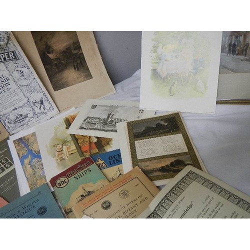 509 - A good lot of assorted ephemera.