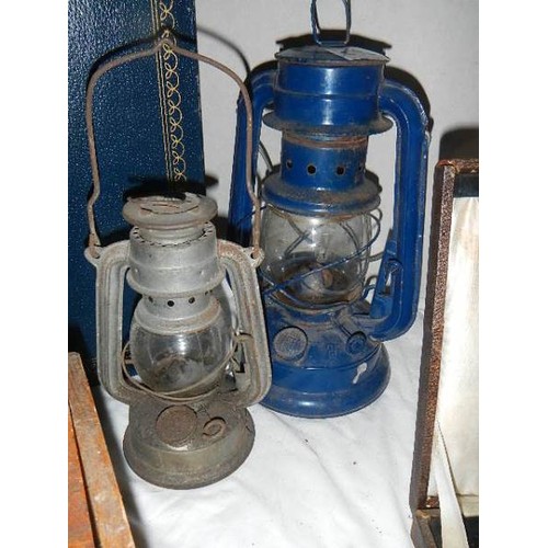 590 - Two Tilley lamps