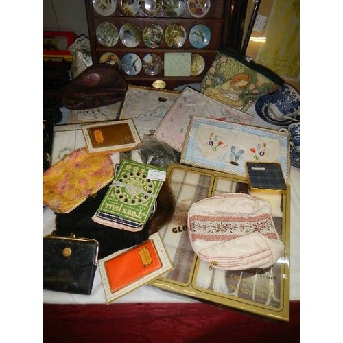 655 - A mixed lot of handkerchiefs etc.,