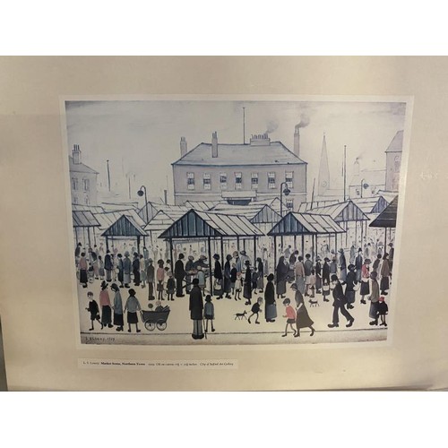 646 - A very good lot of drawings, pictures and prints including Lowry and 19th C.