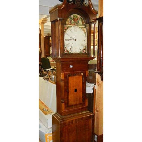 800 - A 30 hour Grandfather clock in working order.