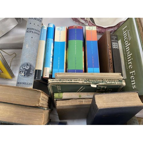 628 - A quantity of books including Harry Potter, All The Mowgli Stories, antiquarian, Lincoln related etc... 