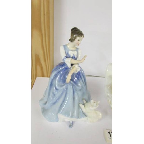 1220 - Two Royal Doulton figures - Sweet Seventee HN2734 and Lorraine HN3118.