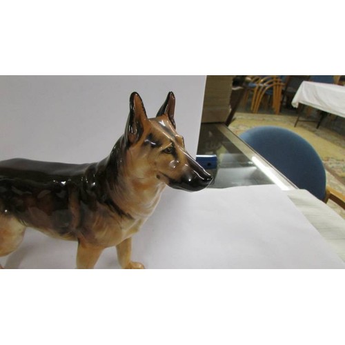 1269 - A Royal Doulton German Shepherd dog.