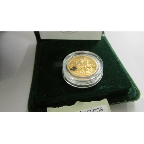 1177 - A 1980 gold sovereign,