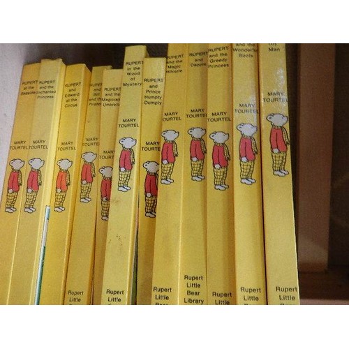 319 - Twelve volumes of The Rupert Little Bear Library.