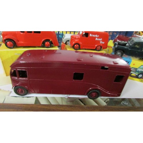 1337 - A selection of repainted Dinky and Corgi die-cast toys mostly in reproduction boxes.