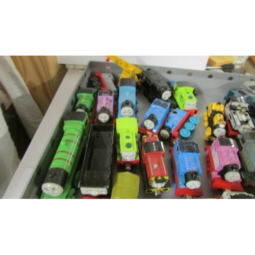 1345 - Approximately 40 Ertl die cast Thomas the Tank Engine series.