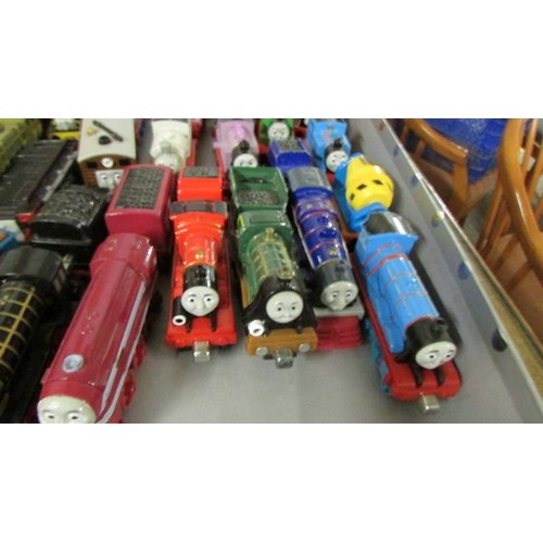 1345 - Approximately 40 Ertl die cast Thomas the Tank Engine series.