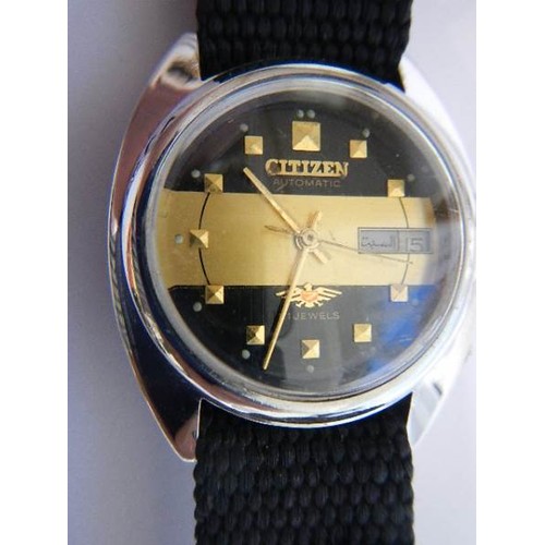 1140 - A good Citizen 21 jewel wrist watch in working order.