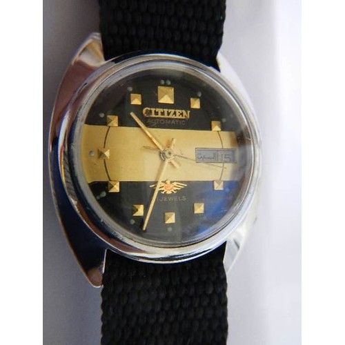 1140 - A good Citizen 21 jewel wrist watch in working order.