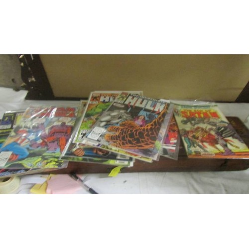 1429 - Approximately 113 Marvel and DC comics.