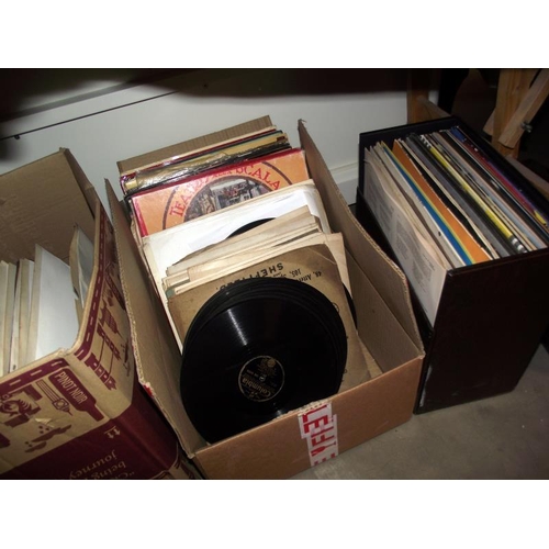 137 - 15 boxes of eclectic LP's