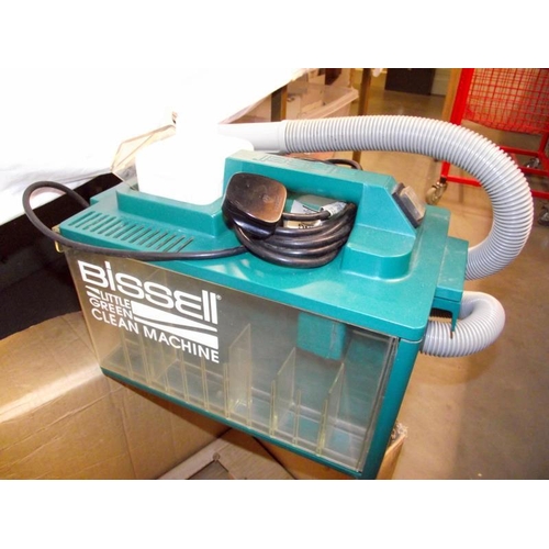 138 - A vintage Bissell Little Green Cleaning machine in original box, model no 4401000