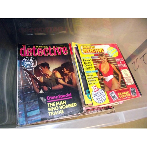 139 - Approximately 150 copies of Master detective magazine dating from 1959 to 1985