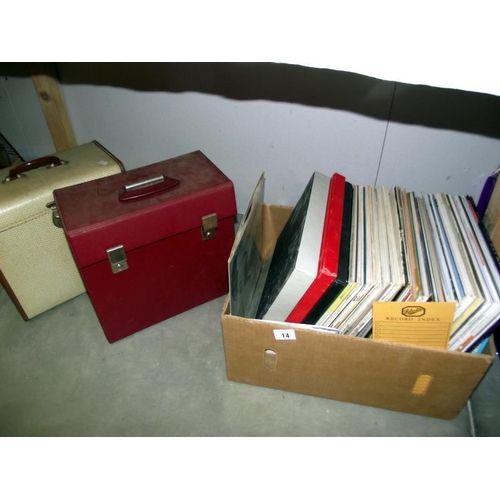 14 - A large quantity of mainly classical vinyl LP records including box sets COLLECT ONLY