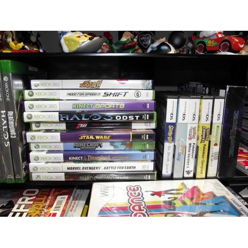 48 - A selection of X-Box one, PlayStation PS4, PS3 and Nintendo DS games and a quantity of gaming magazi... 