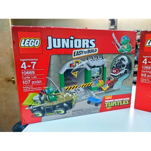 192 - 2 boxed & sealed Lego Juniors easy to build 10680 & 10669