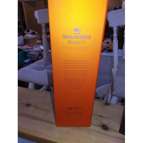 283 - A sealed bottle of Highland Queen Majesty 21 year old Scotch whisky