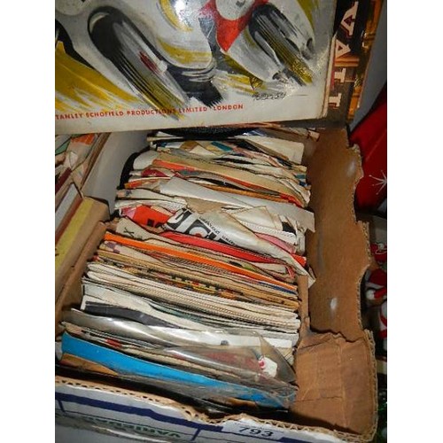 793 - A quantity of 45 rpm records.