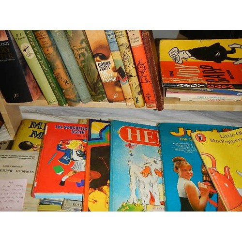 805 - A mixed lot of books including Harry Potter Order of the Pheonix,  Orange Penguin, Rupert, Mary Popp... 