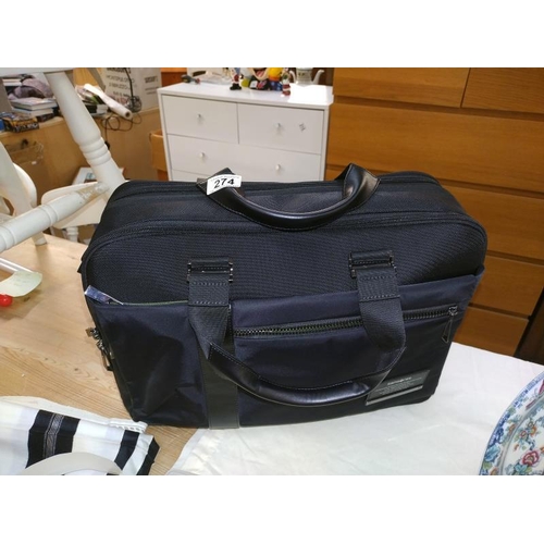 274 - A Samsonite travel bag