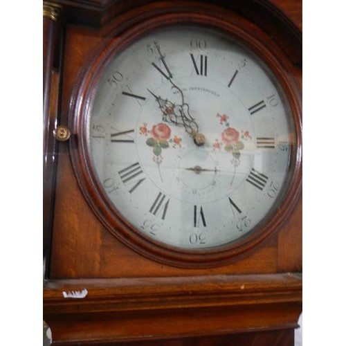 1636 - A good 30 hour Grandfather clock, Mason Chesterfield, in working order. COLLECT ONLY.