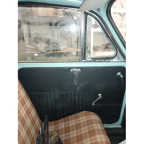 455 - A Morris Minor Traveller, dry stored since 1981, in need of total restoration, no keys or paperwork,... 